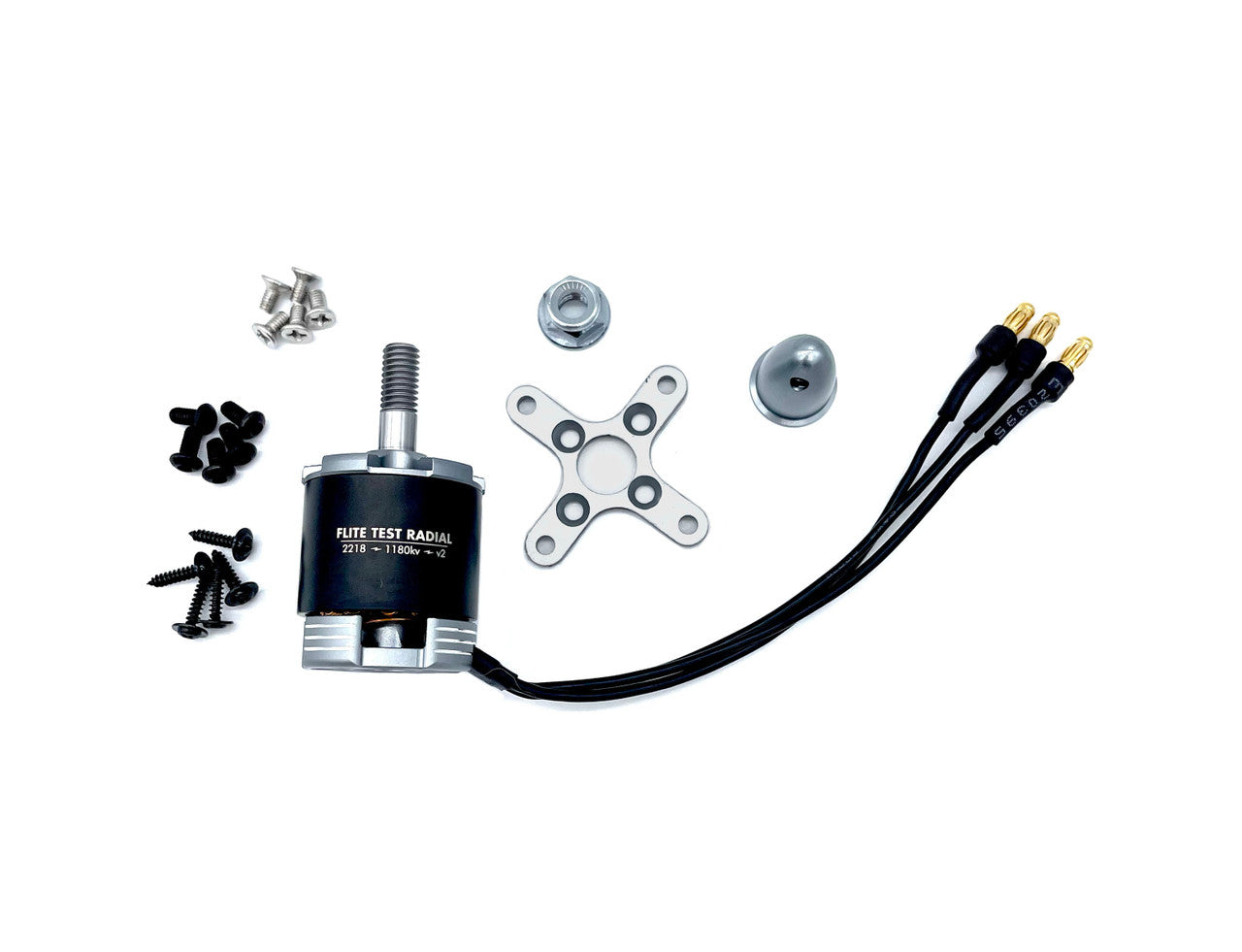 FT Radial 2218 1180kV Brushless Motor v.2 (C pack Motor only)