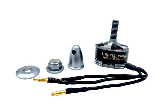 FT Radial 1806 2280kV Brushless Motor v.2 (A pack Motor only)