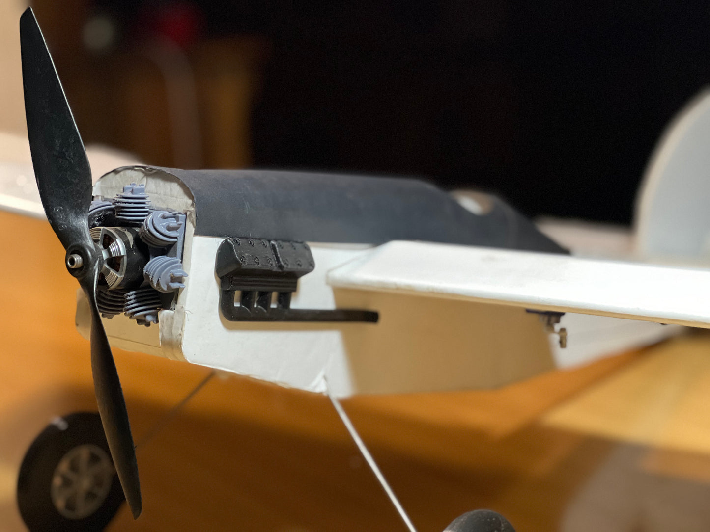 Scout scale Engine and Exhaust kit