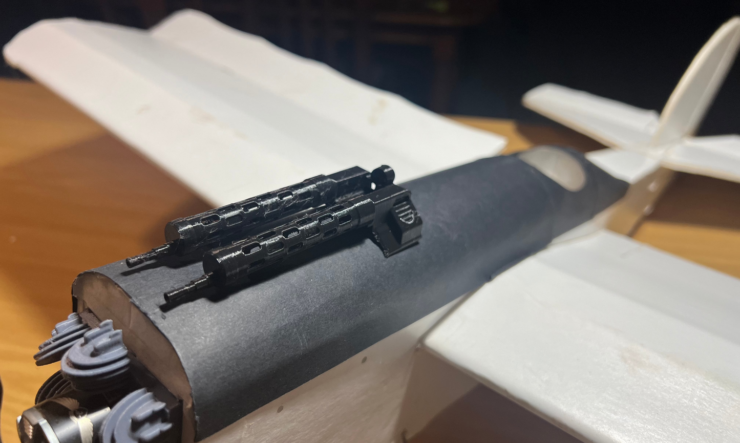 Scale machine guns
