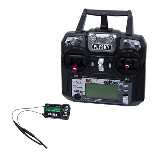 FlySky FS-i6X transmitter with Receiver