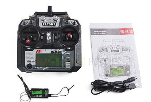 FlySky FS-i6X transmitter with Receiver