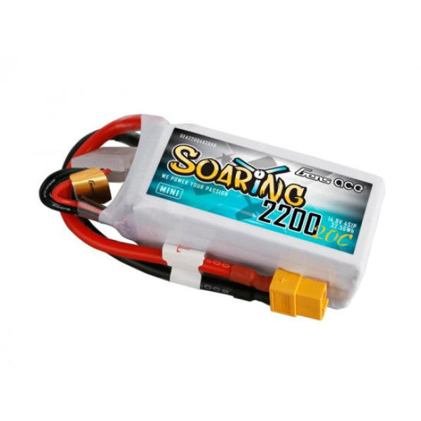 LiPo Battery 2200mah 4S1P  - Gens Ace 20C - Mini  - XT60