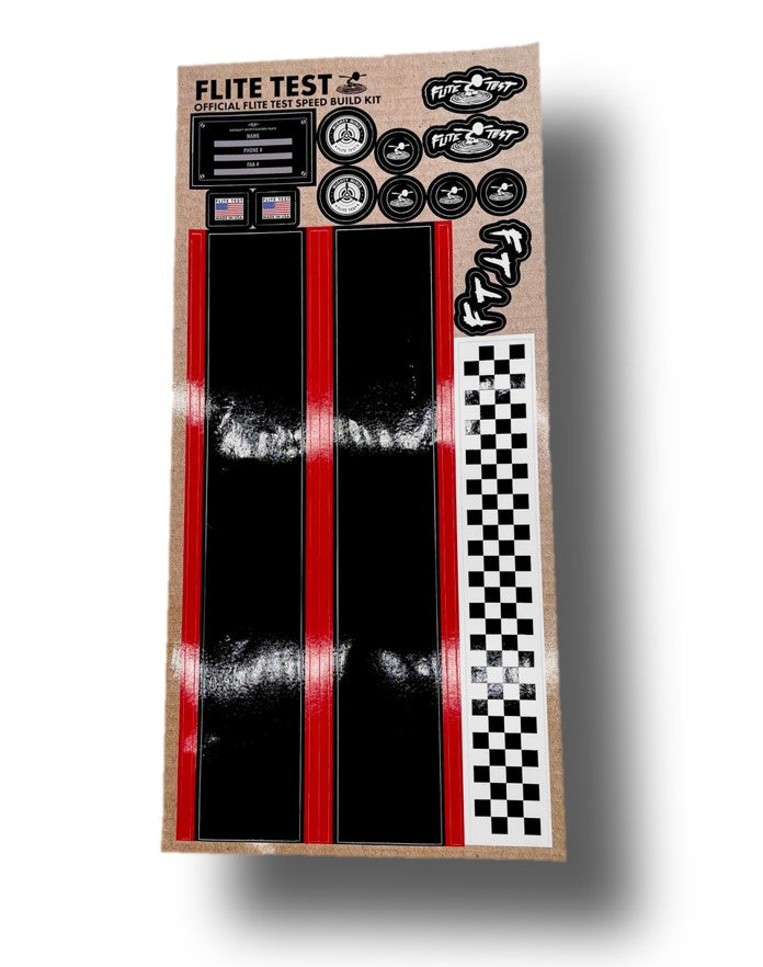 Mini Test Sticker FT Generic Sticker Kit – Flite Test - South Africa